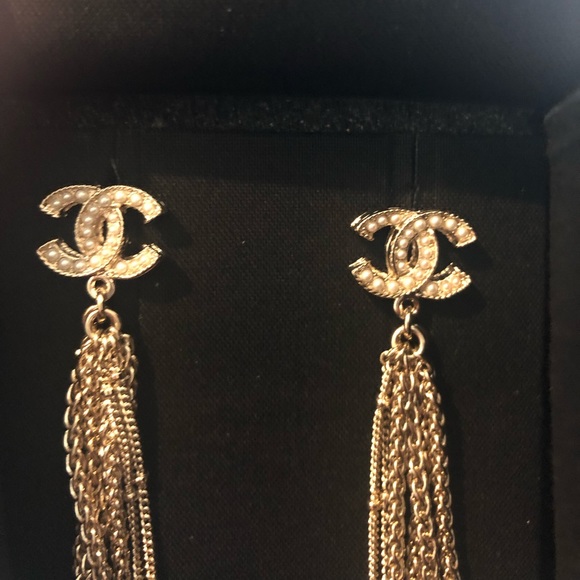 Chanel drop earrings - Picture 3 of 5